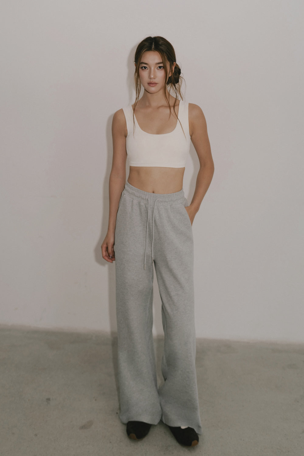 Cloud-Knit Drawstring Pants