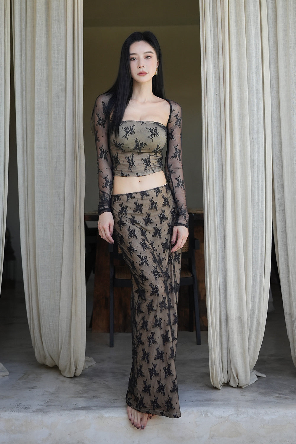 ROMANTIC LACE SKIRT Human Haus Malaysia ROMANTIC LACE SKIRT Human Haus Malaysia