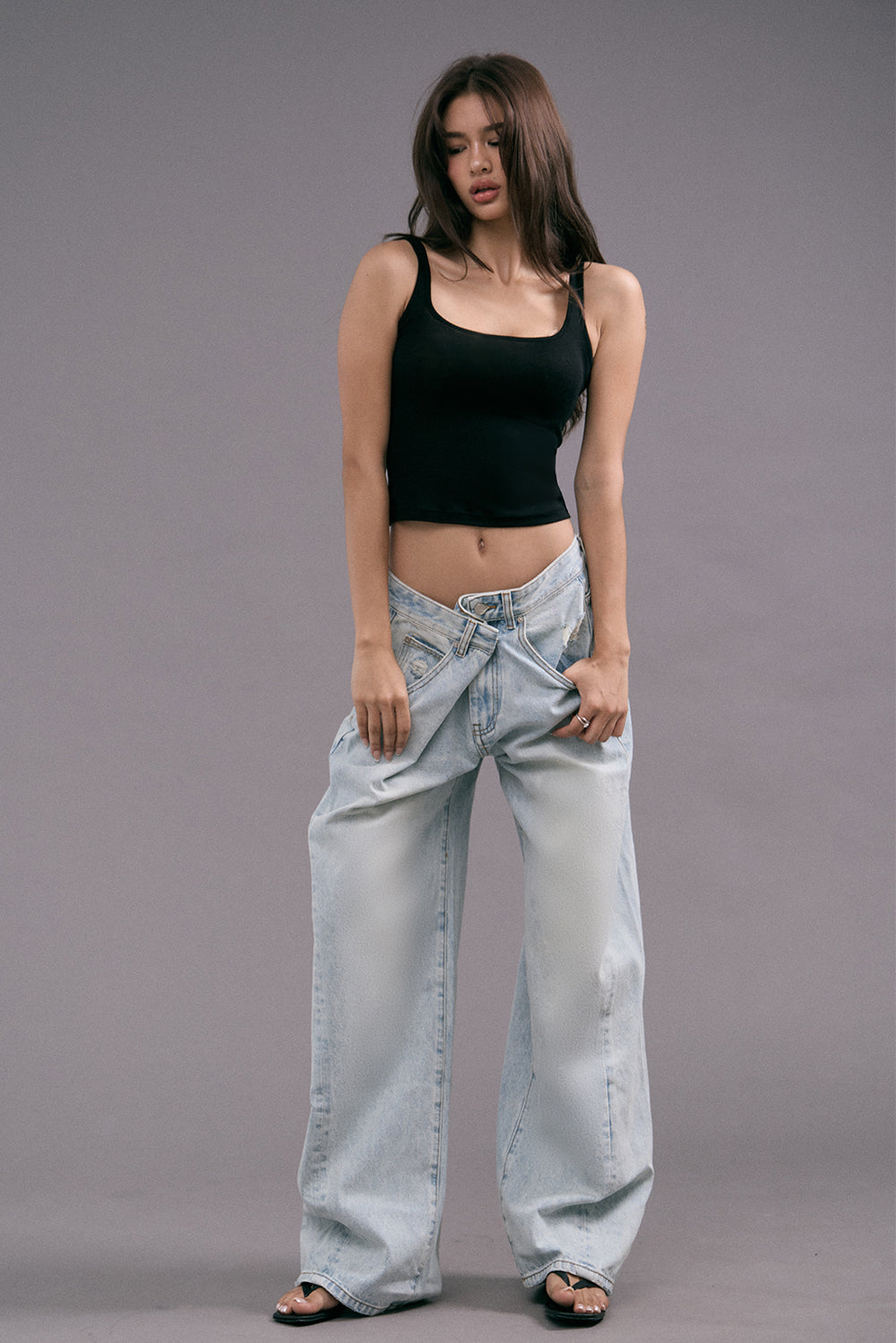 Adaptive Waist Denim Pants