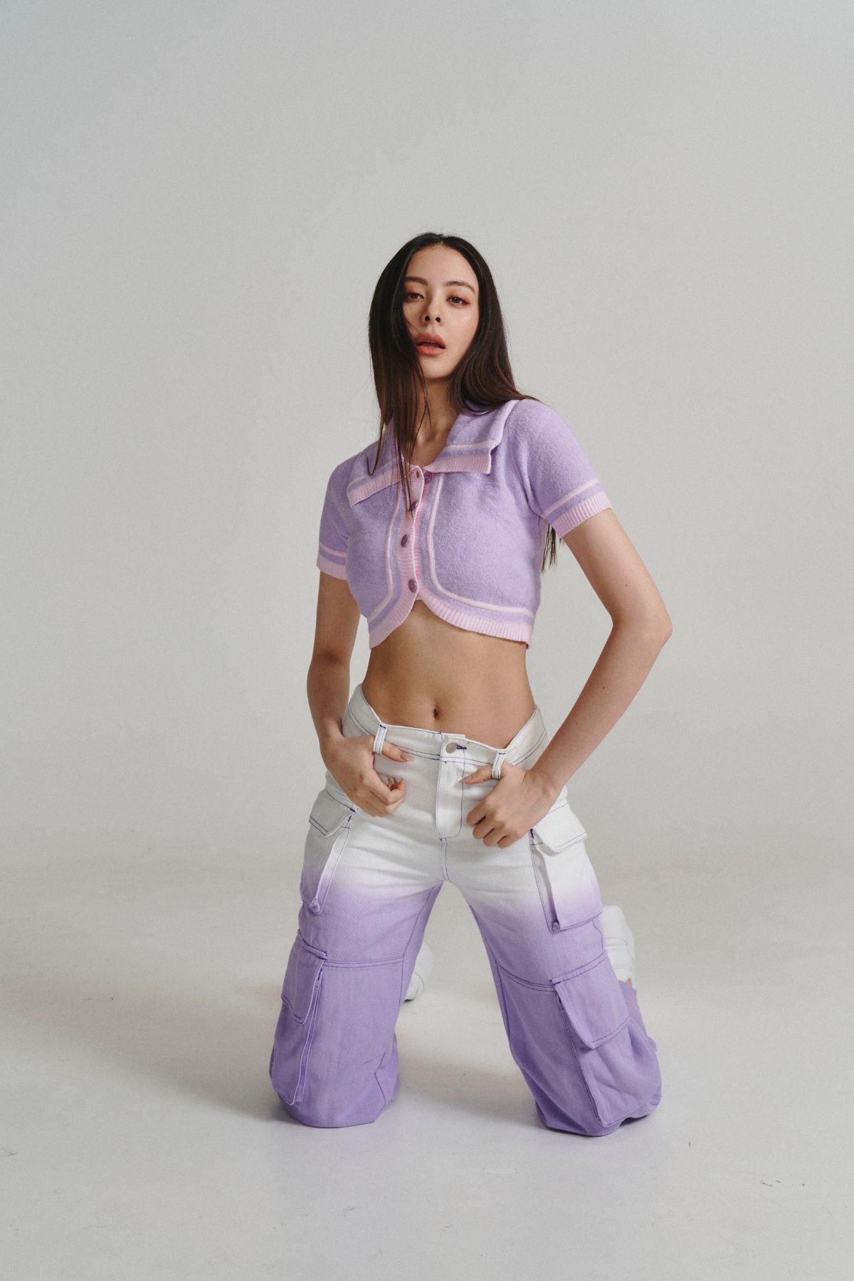 CROPPED KNITTED TOP