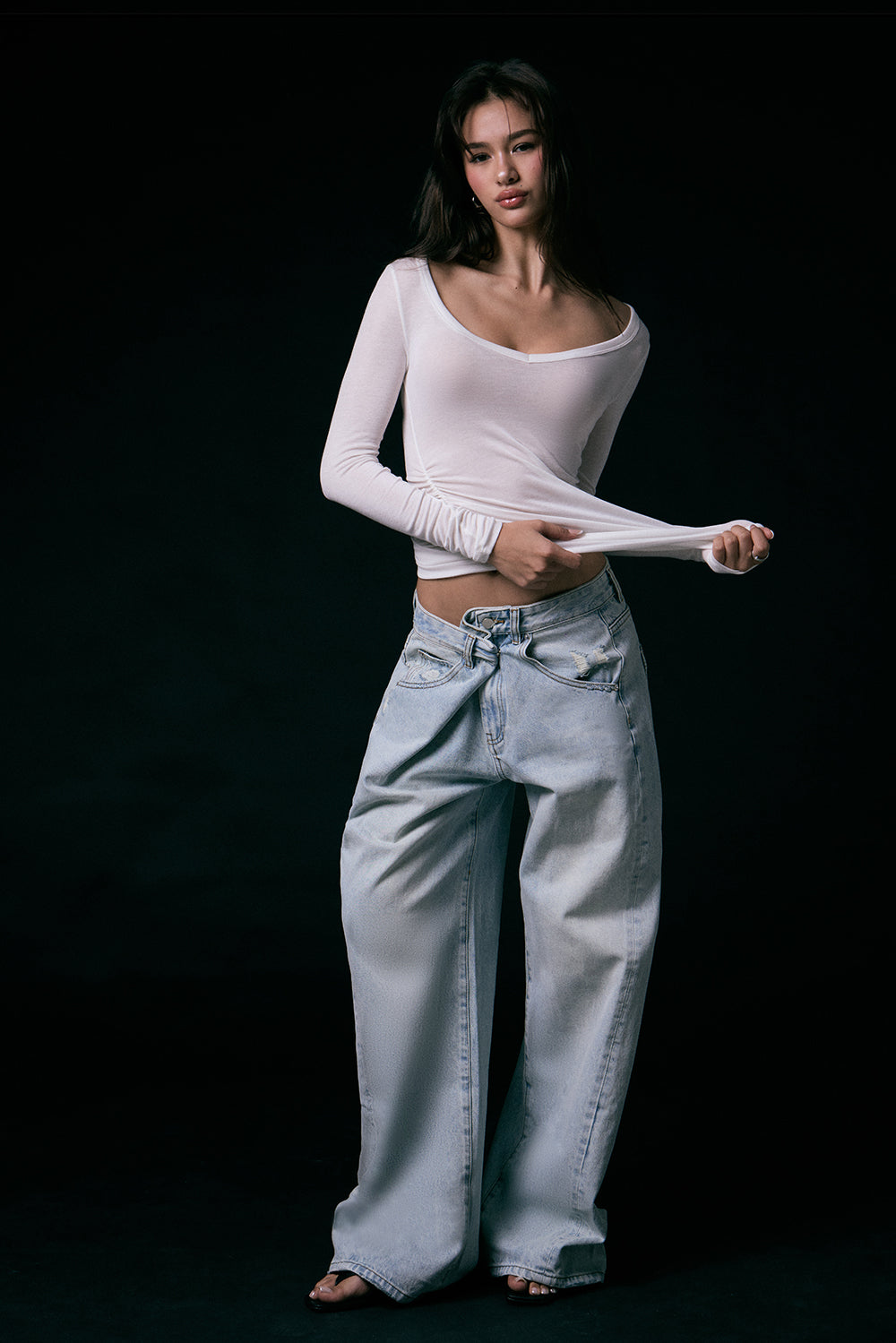 Adaptive Waist Denim Pants