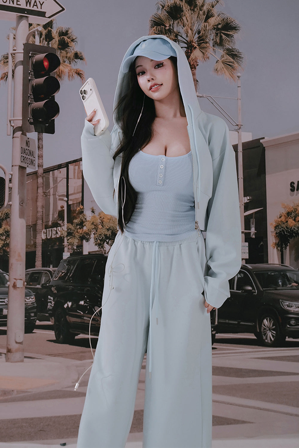 Cloud-Knit Drawstring Pants