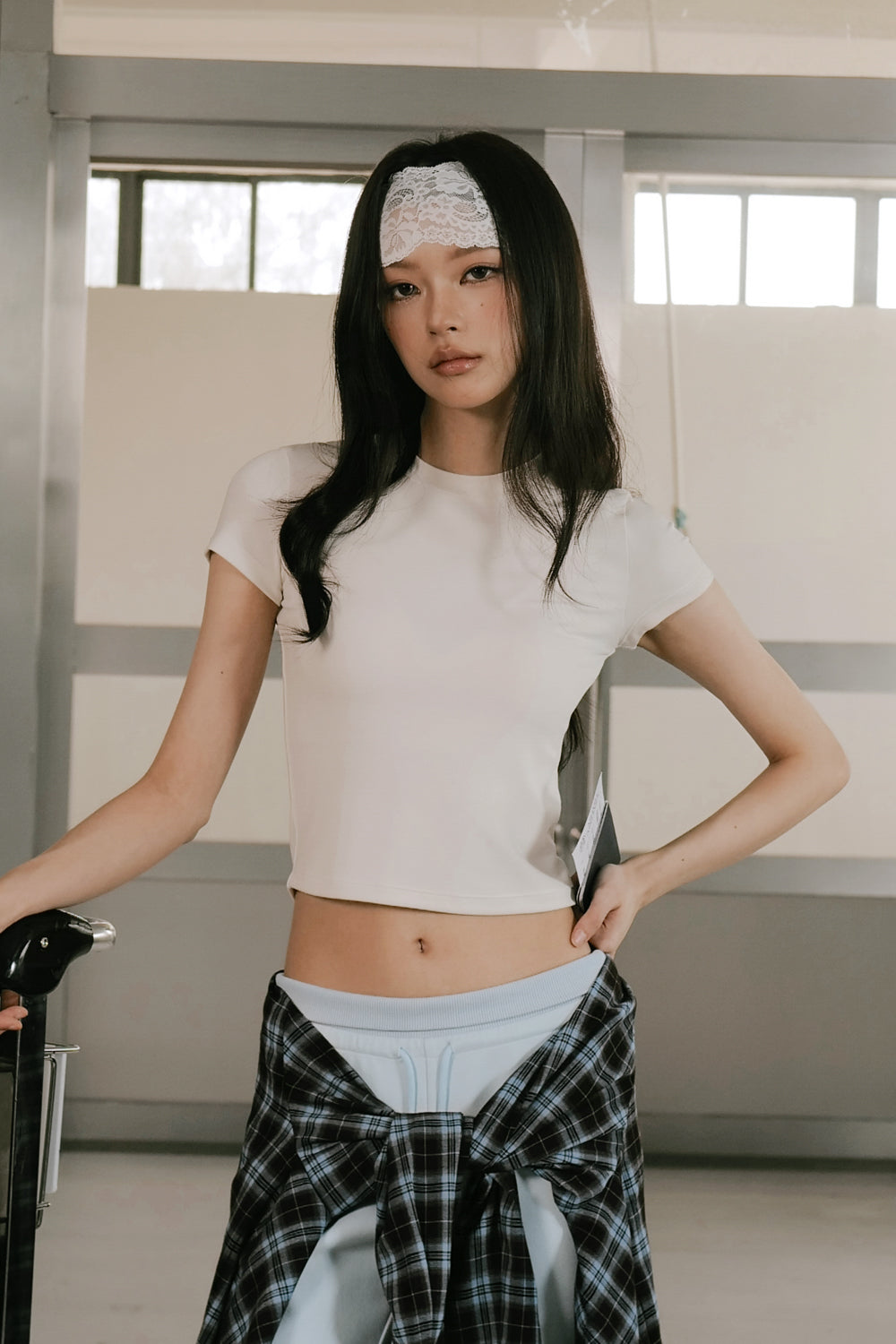 Pure Stain-Resistant Short Sleeve Top