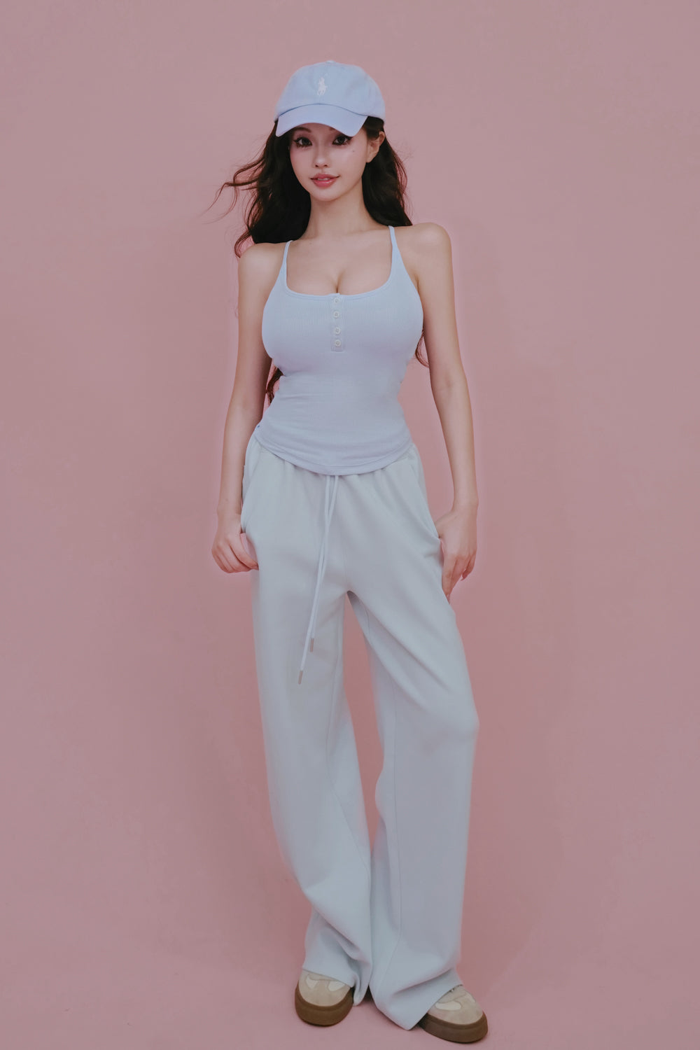 Cloud-Knit Drawstring Pants