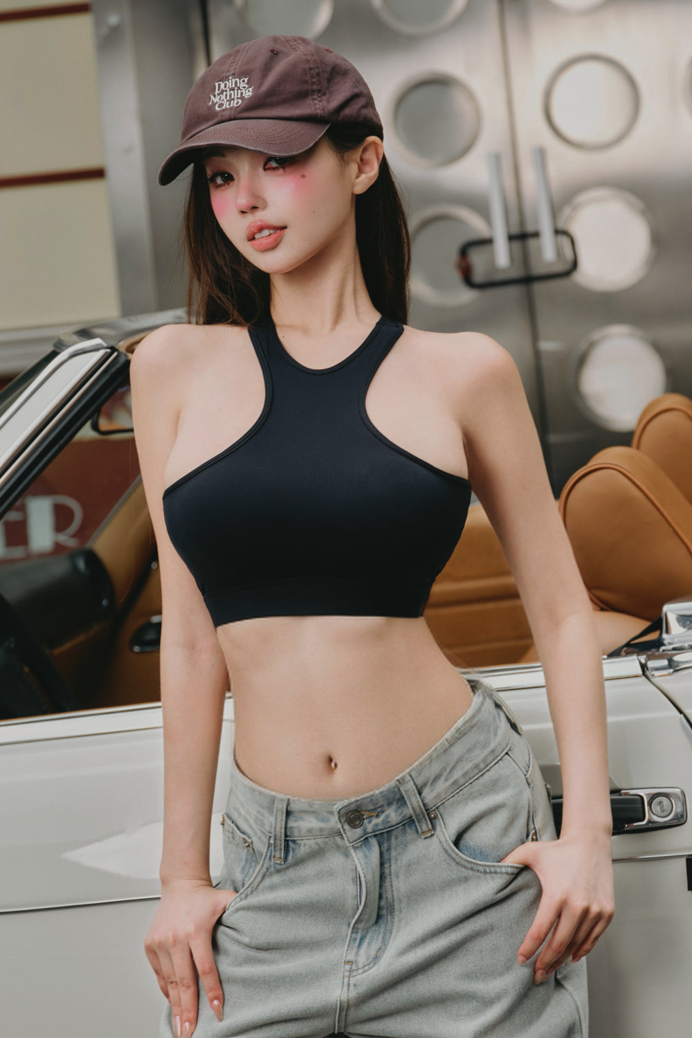 ESSENTIAL Y SHAPE BRA TOP