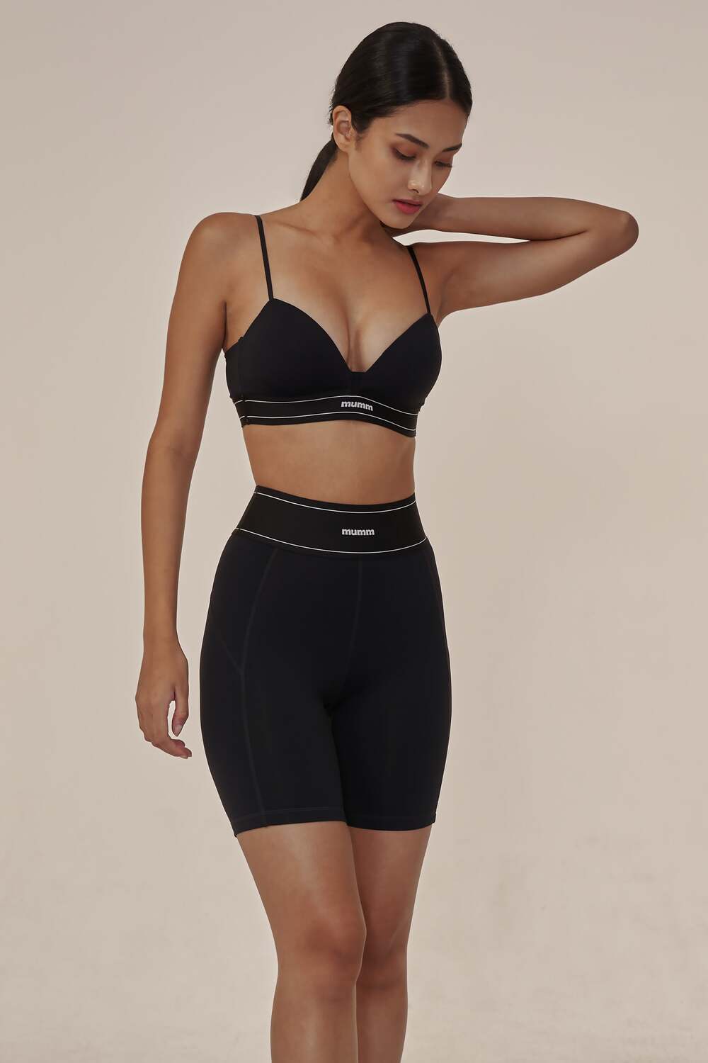 ELASTIC BIKE SHORTS
