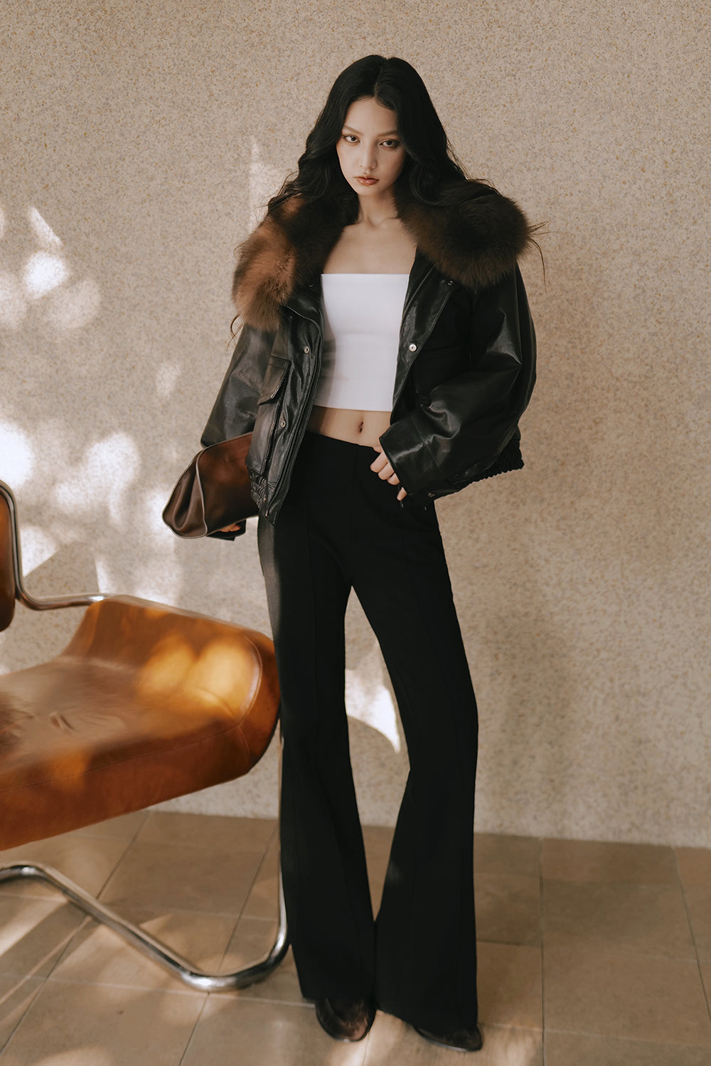 Wool Perfect Legs Sculpting Flare Pants