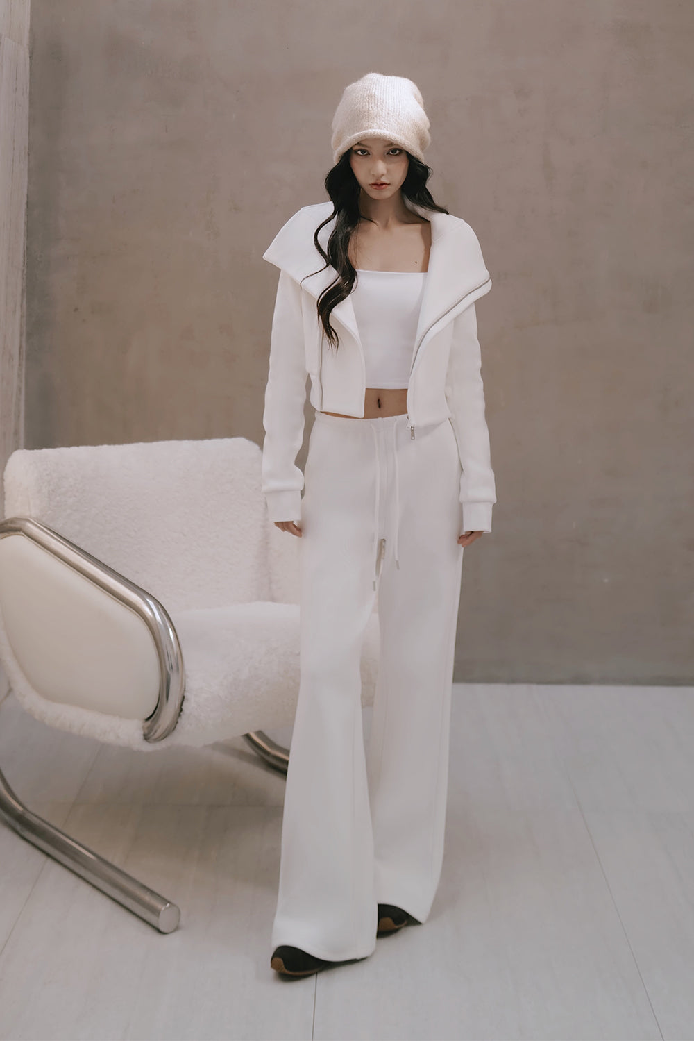 Cozy Fleece-Lined Relaxed Pants