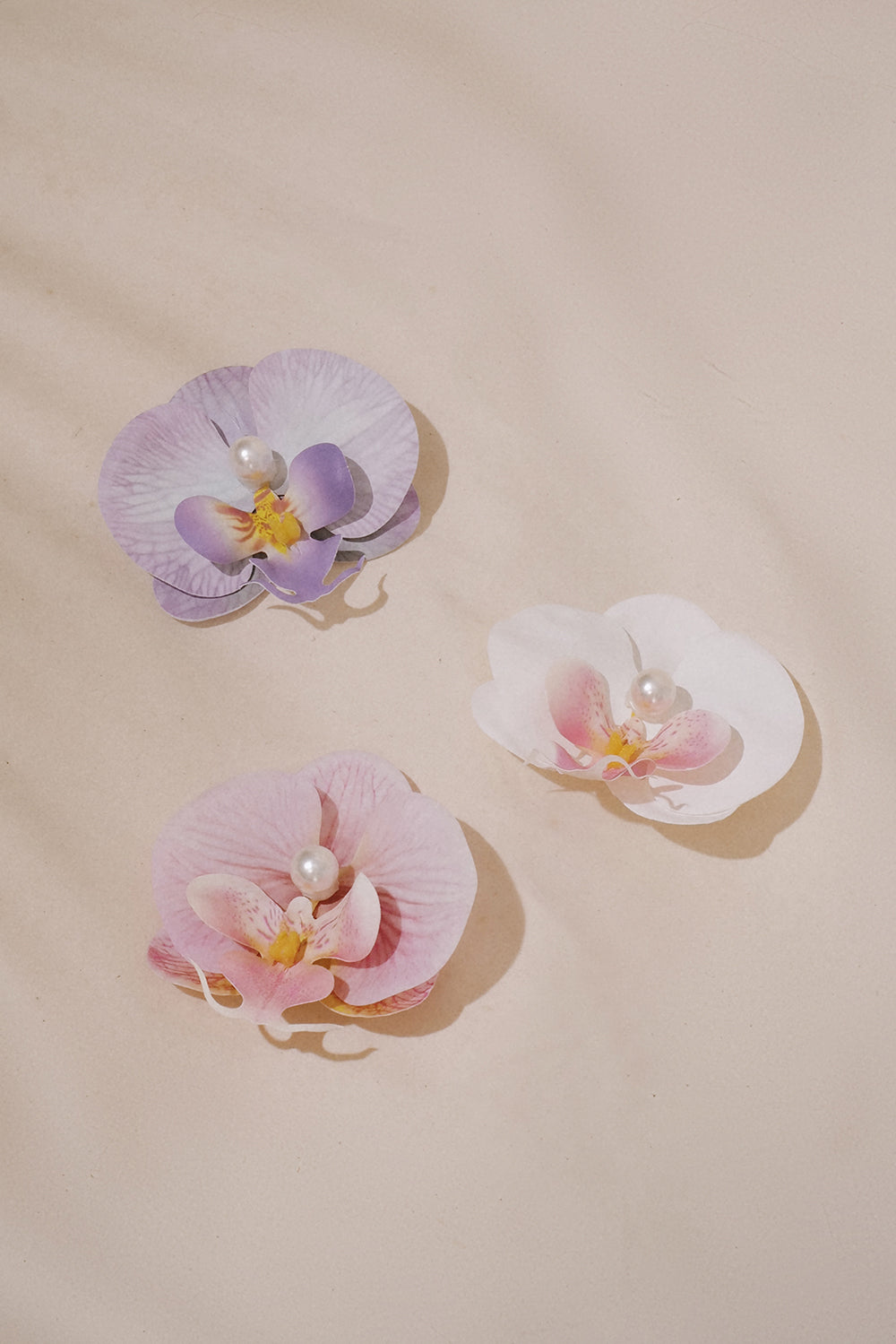 Faux Flower Hair Clip