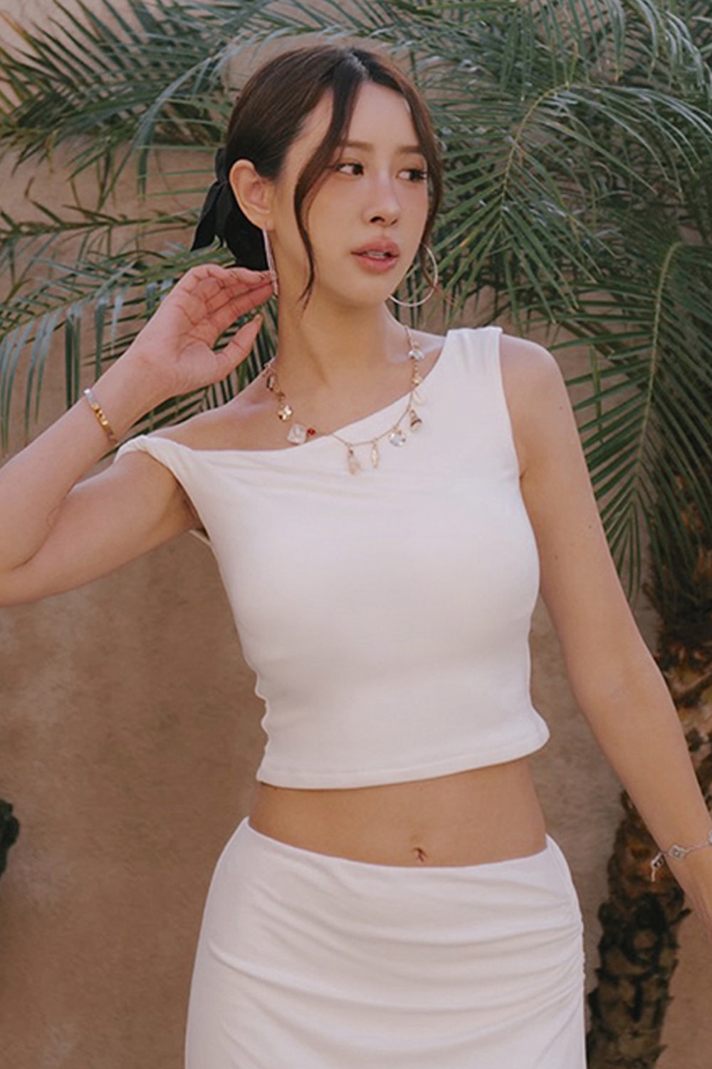 Soft-Strech Off-Shoulder BraTop