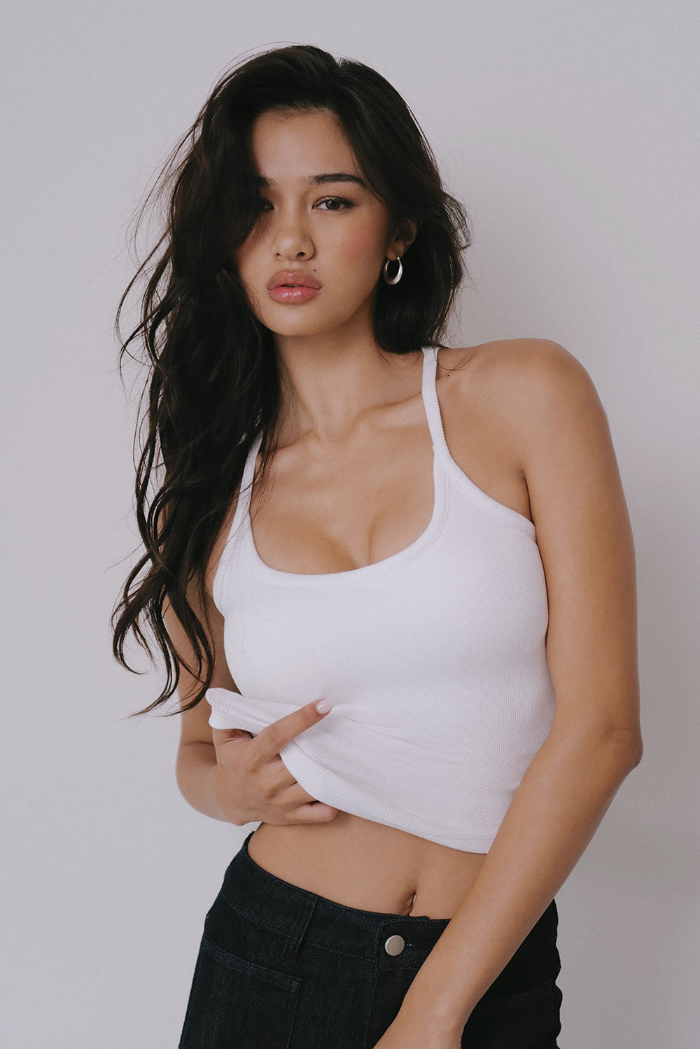 Elegant Rib Racerback Bratop