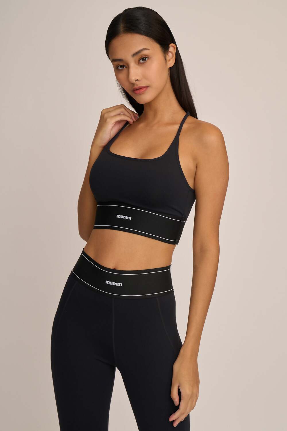 ELASTIC 7cm FIT SPORTS BRA TOP