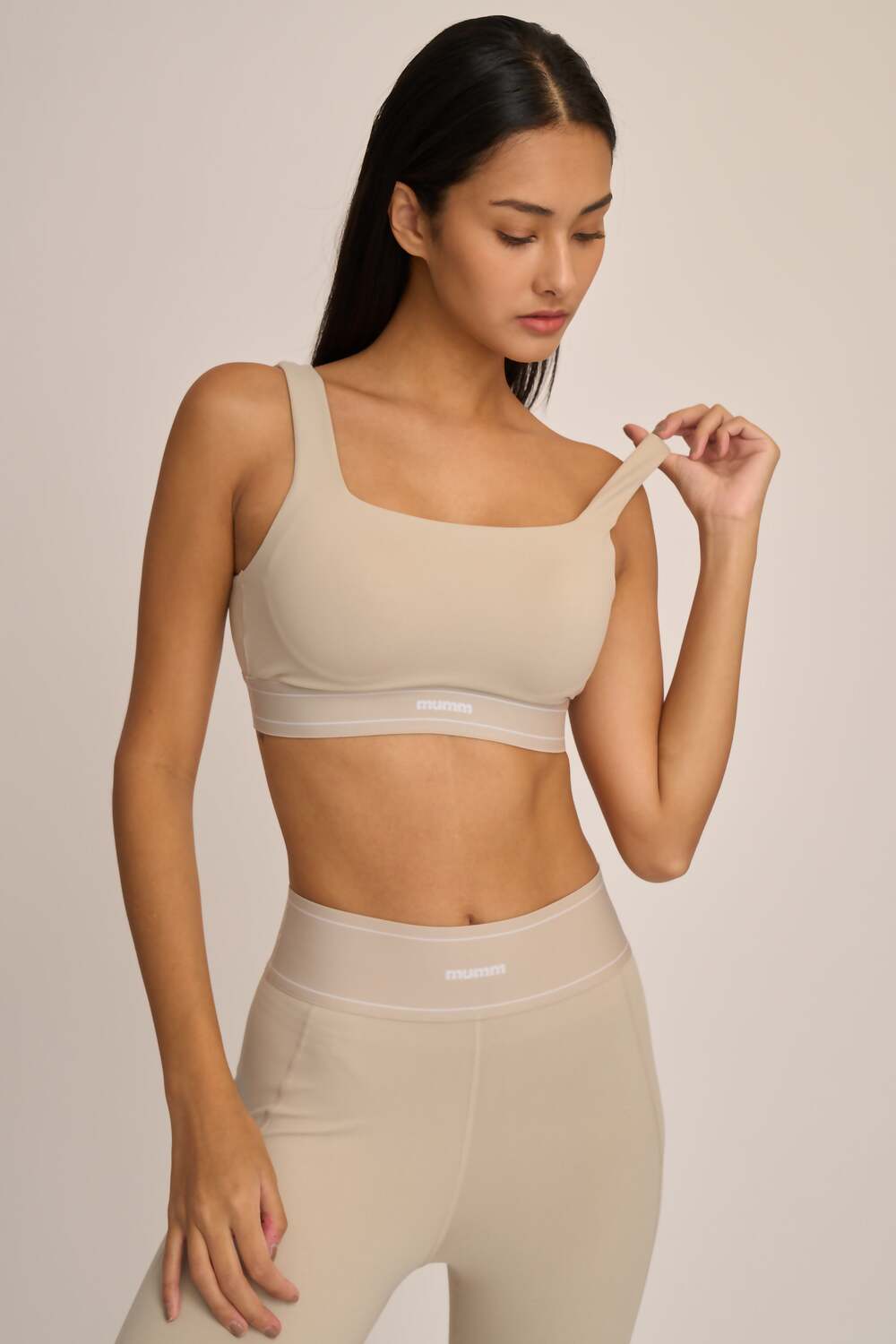 ELASTIC 4cm SPORTS BRA TOP